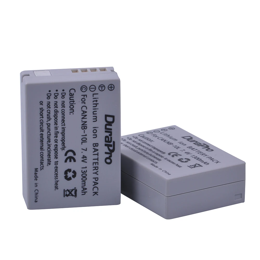 NB-10L Bateria NB 10L NB10L Battery for Canon SX40 HS SX40HS SX50 HS SX50HS G1 X G15 G16 SX60 HS G3X Camera Batteries