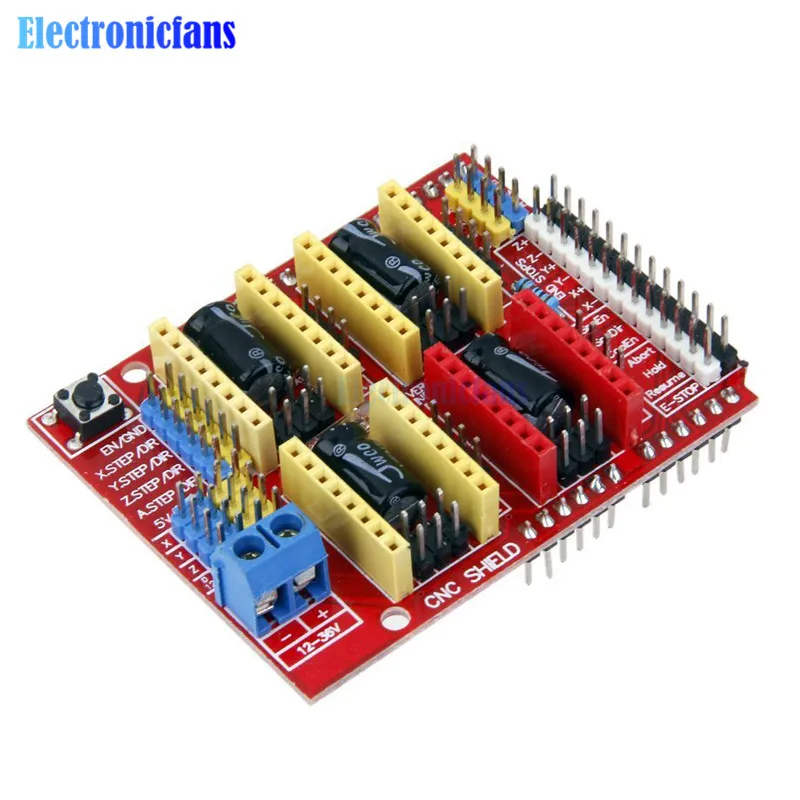 3D Printer Parts A4988 Driver CNC Shield V3 Expansion Board For Arduino Engraver Machine 3D Printer IO Port