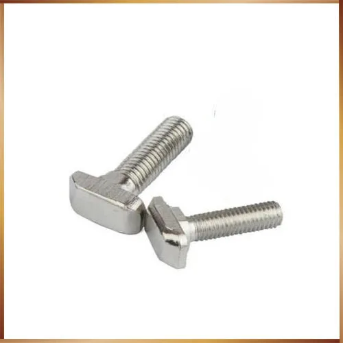 50pcs/lot M8*L Hammer Head T Bolt Aluminum Connectors T Screw 4545 Aluminum Profile CNC Nuts DIY Parts