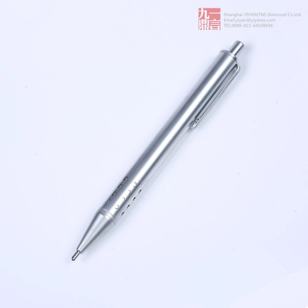 2pcs/lot engraver Scriber pen natural with diamond tip for glass tile retractable diamond etching marking tools Free shipping