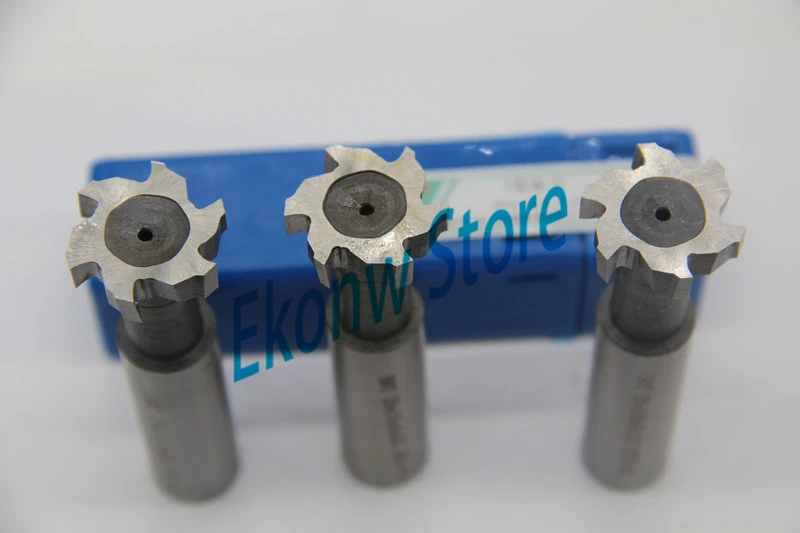 1pc 16mm 20mm 25mm 32mm 40mm T-slot milling cutter with straight shank milling cutter T slot