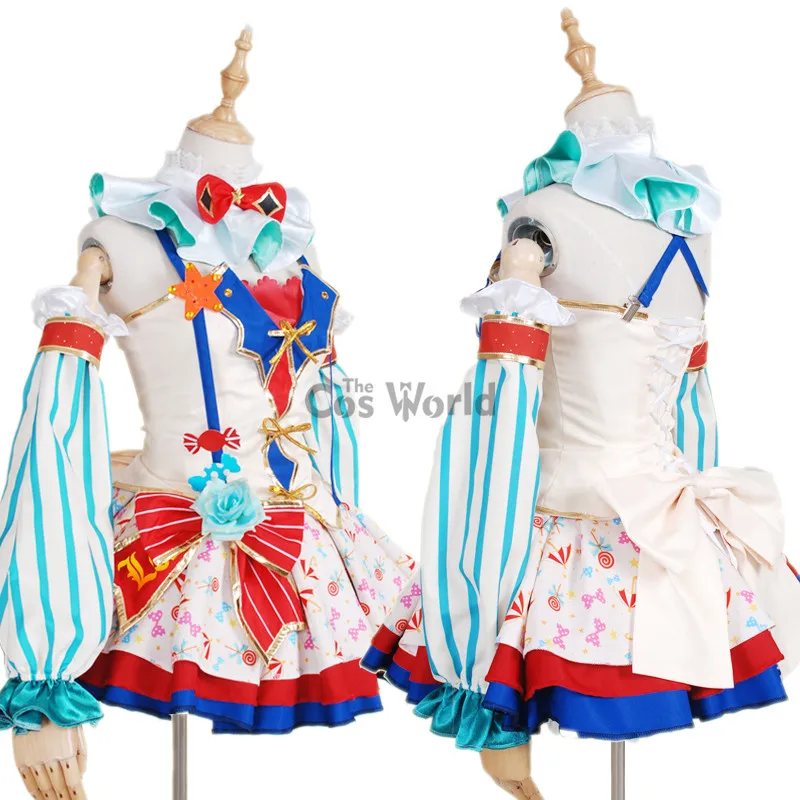 Love Live Circus Hoshizora Rin Dress Uniform Outfits Anime Customize Cosplay Costumes