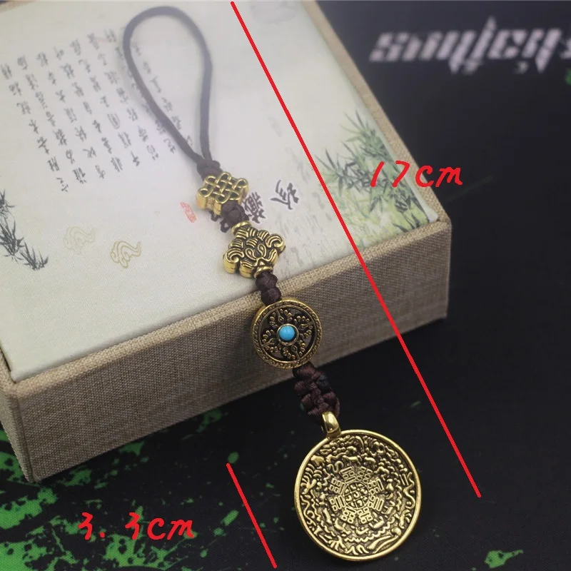 Tibetan characteristics of the Nine Palaces and Eight Diagrams Ornaments Chinese Zodiac Pendant