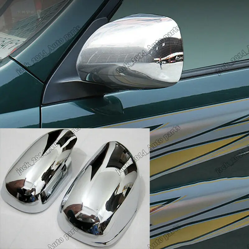 

ABS Chrome Side Door Mirror Cover Trim Fit for Toyota Land Cruiser Fj120 2003 2004 2005 2006 2007 2008 2009