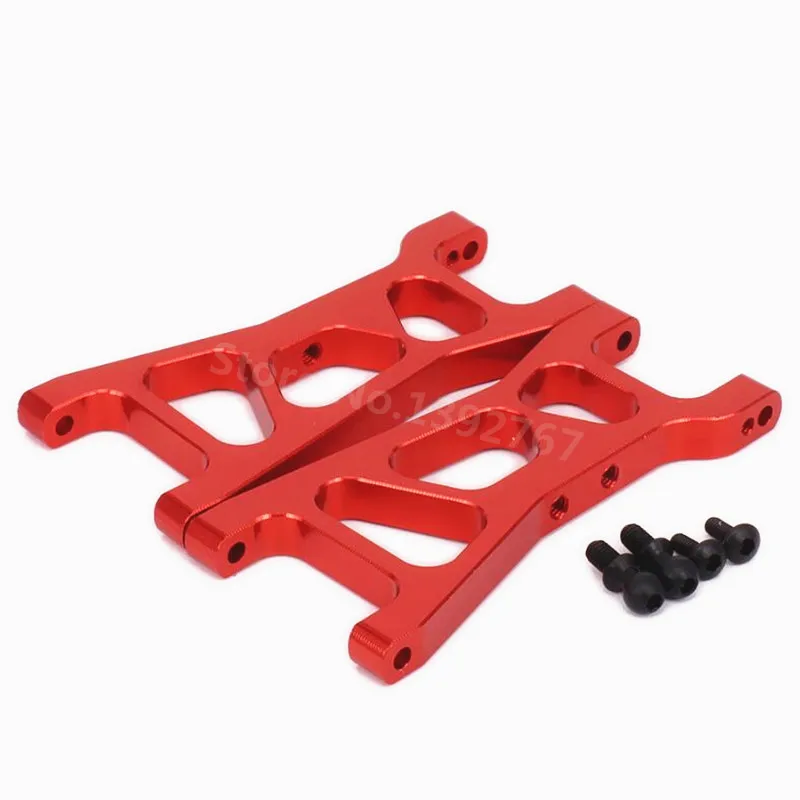 RC Car Aluminum Alloy Rear Lower Suspension Arms For 1/18 Scale Revel 24540 Scorch Hobbico Dromida BX/MT/SC4.18 Monster Truck