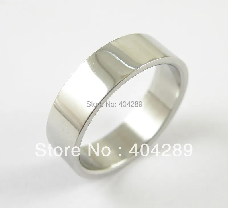 

Wholesale 36pcs 4mm High Quality Flat Stainless Steel Rings,Free Shipping