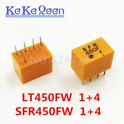 10Pcs/Lot LT450FW SFR450FW LT 450F LT450F SFR450F 1+4 5Pin 450KHz ceramic filter For communication Signal relay