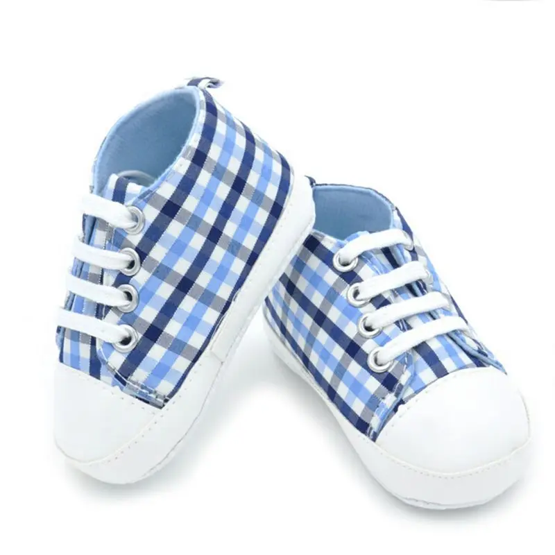 Trẻ Sơ Sinh Đầu Tiên Xe Tập Đi Cho Bé Sơ Sinh Bé Trai Bé Gái Đế Mềm Cũi Giày Sneaker 0-18M