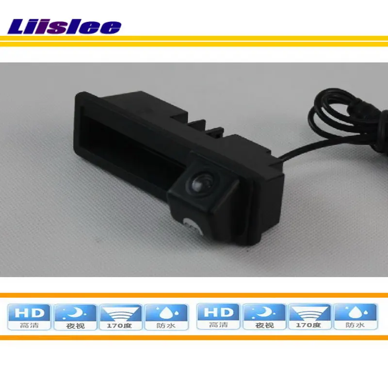 For Audi A6L/A8L 2011 2012 2013 2014 2015 2016 2017 Car Backup Door Trunk Handle Reverse Rear Camera Parking HD CCD 1/3 CAM