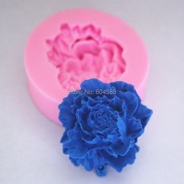 flower 3D silicone fondant cake molds soap chocolate mould for the kitchen baking Sugarcraft  FM180