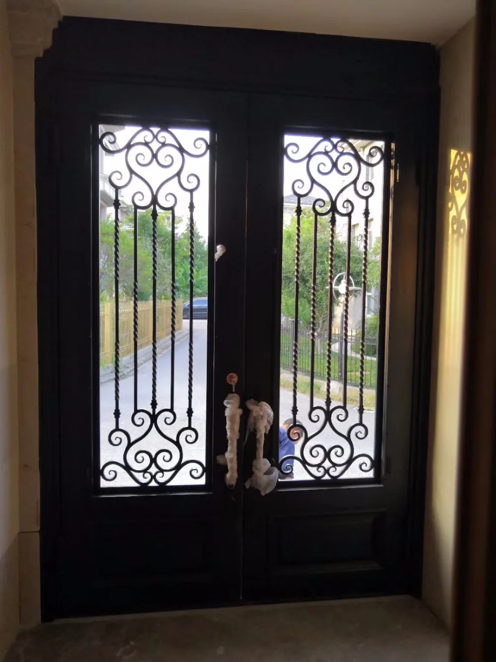 

tuscan iron doors decorative iron security doors