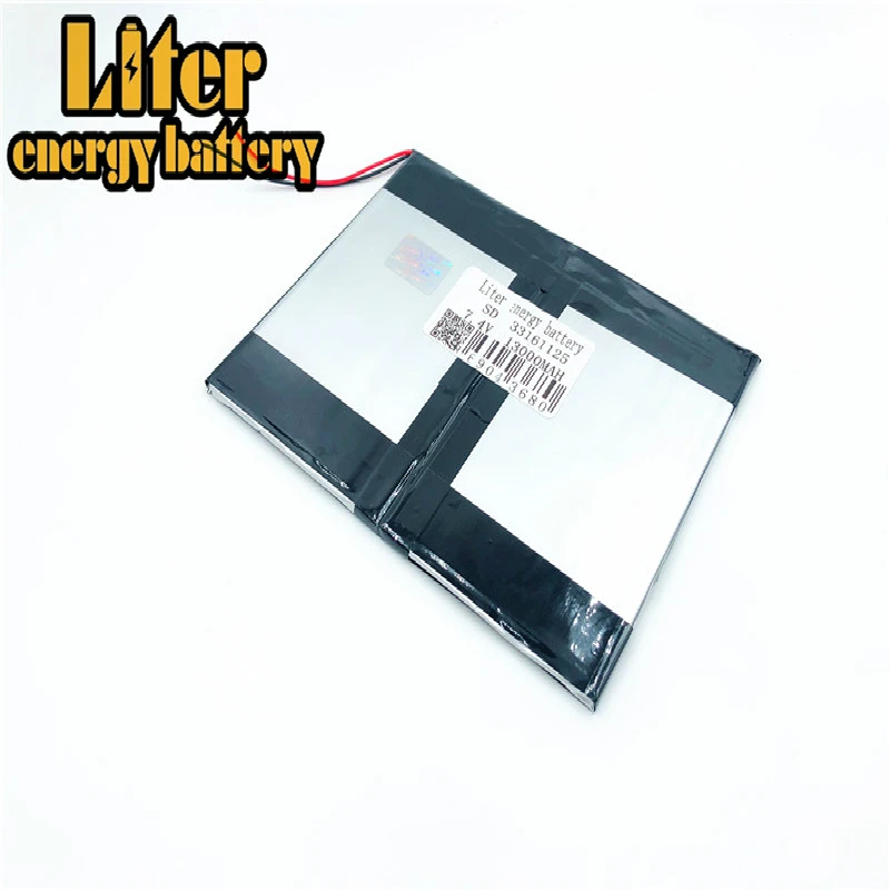 33161125 35160125 7.4V 13000mAh Original Li-ion Battery for  U30GT,U30GT2,U30GT 1,U30GT 2 Quad Core Tablet PC 3.3*161*125mm