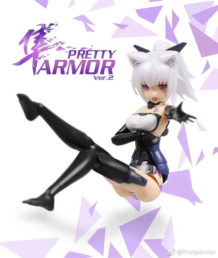 PA Pretty Armor ver.2 Frame Arms Girl GOURAI Fate stay night Saber Humanoid Assembled Action Figure Model Anime Toys Figure image 6