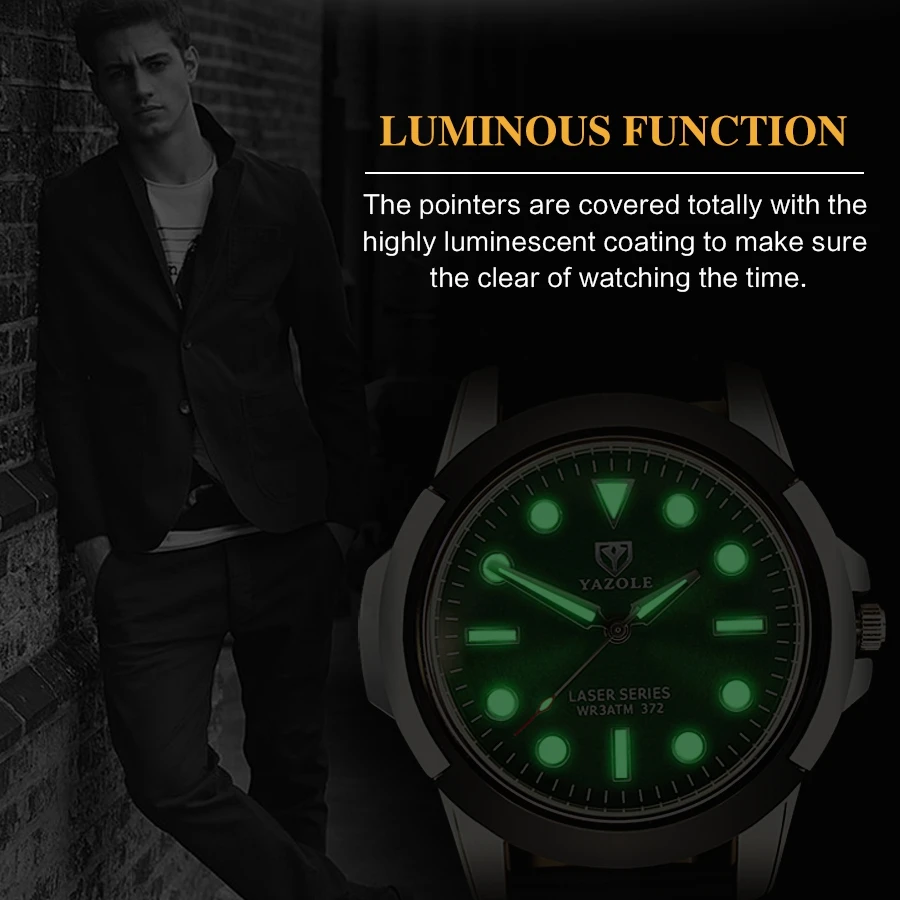 Luminous Business Watch Men Top Famous Brand Quartz Wristwatches New Wrist Watches For Man Clock Male Hours Hodinky Men Reloges