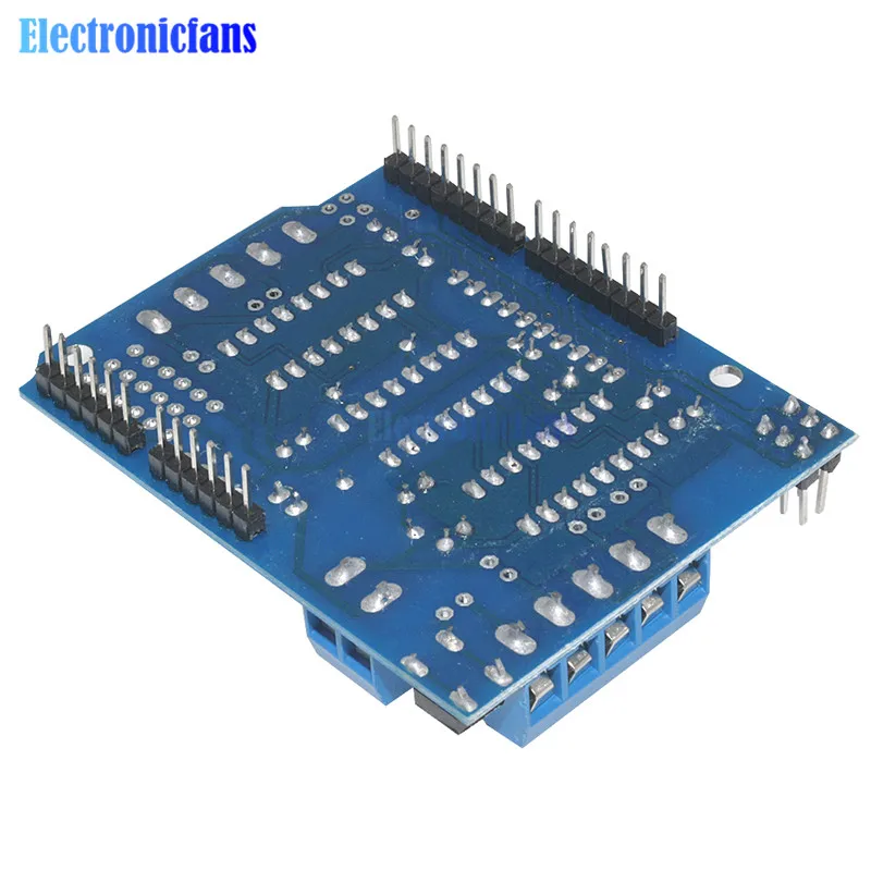 L293D Motor Shield Stepper Driver Board Control Module Motor Drive Expansion Board For Arduino Mega2560 4-Channel H-Bridge