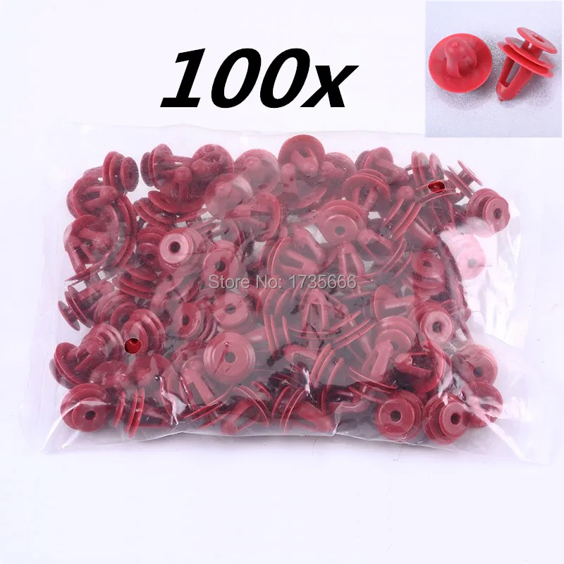 100PCS Front & Rear Door Trim Board Retainer Clip For Toyota Avalon Camry Corolla 4Runner 67771-28020 67771-12050