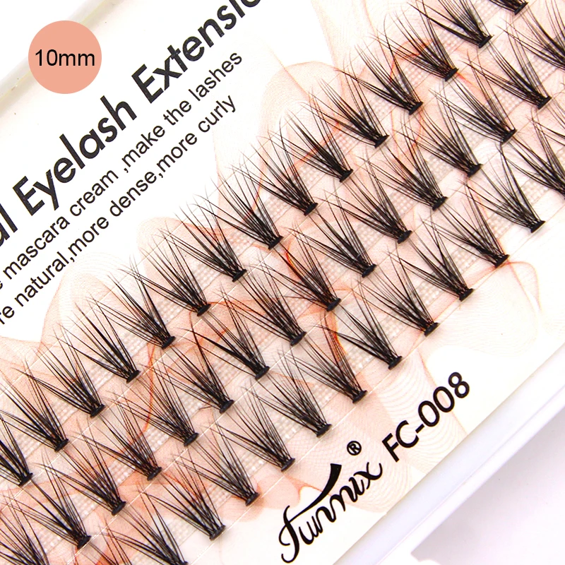 Picture 6: Pro C Curl 0.07mm Fans 20Flares Cluster Lashes Premade Russian Volume Eyelash Extensions Natural False Individual Eye Lashes