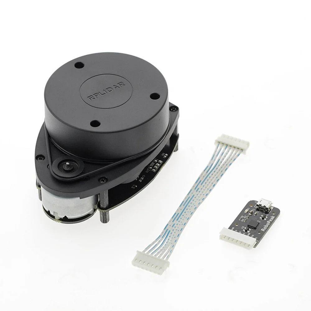 Slamtec RPLIDAR A1 2D 360 degree 12 meters scanning radius lidar sensor scanner for robot navigates and avoids obstacles