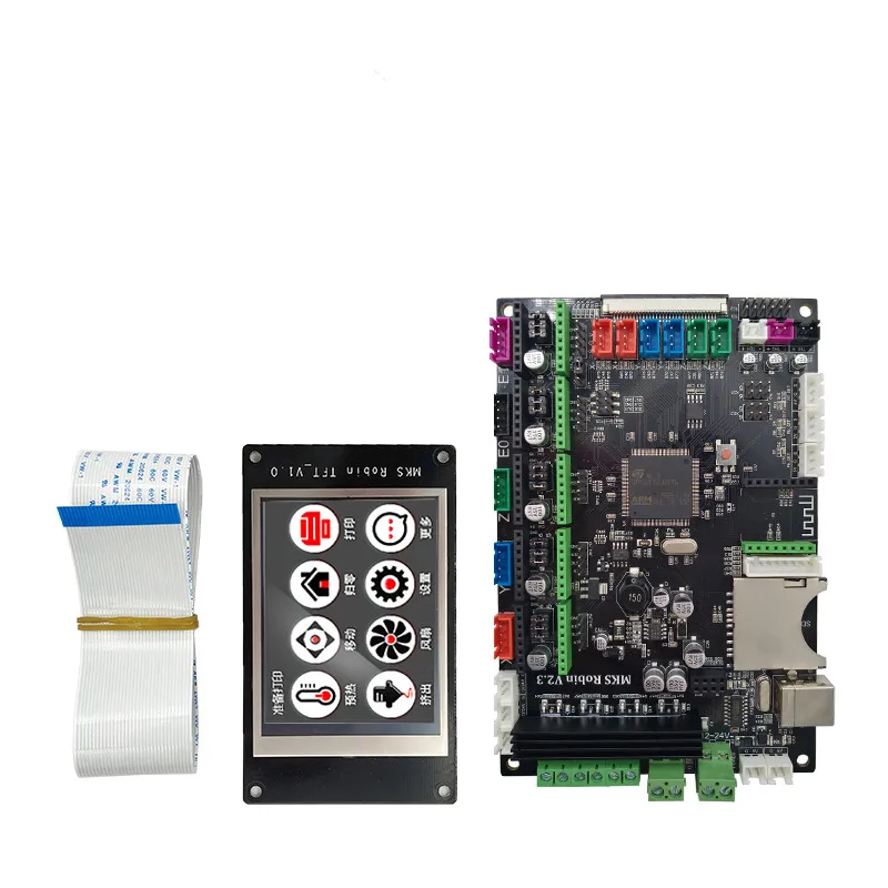 3D printer main board Robin STM32 integrated board ARM control panel with touch screen