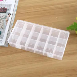 18 Grids Practical Adjustable  Compartment Plastic Storage Box Jewelry Earring Bead Screw Holder Case Display Organizer Containe