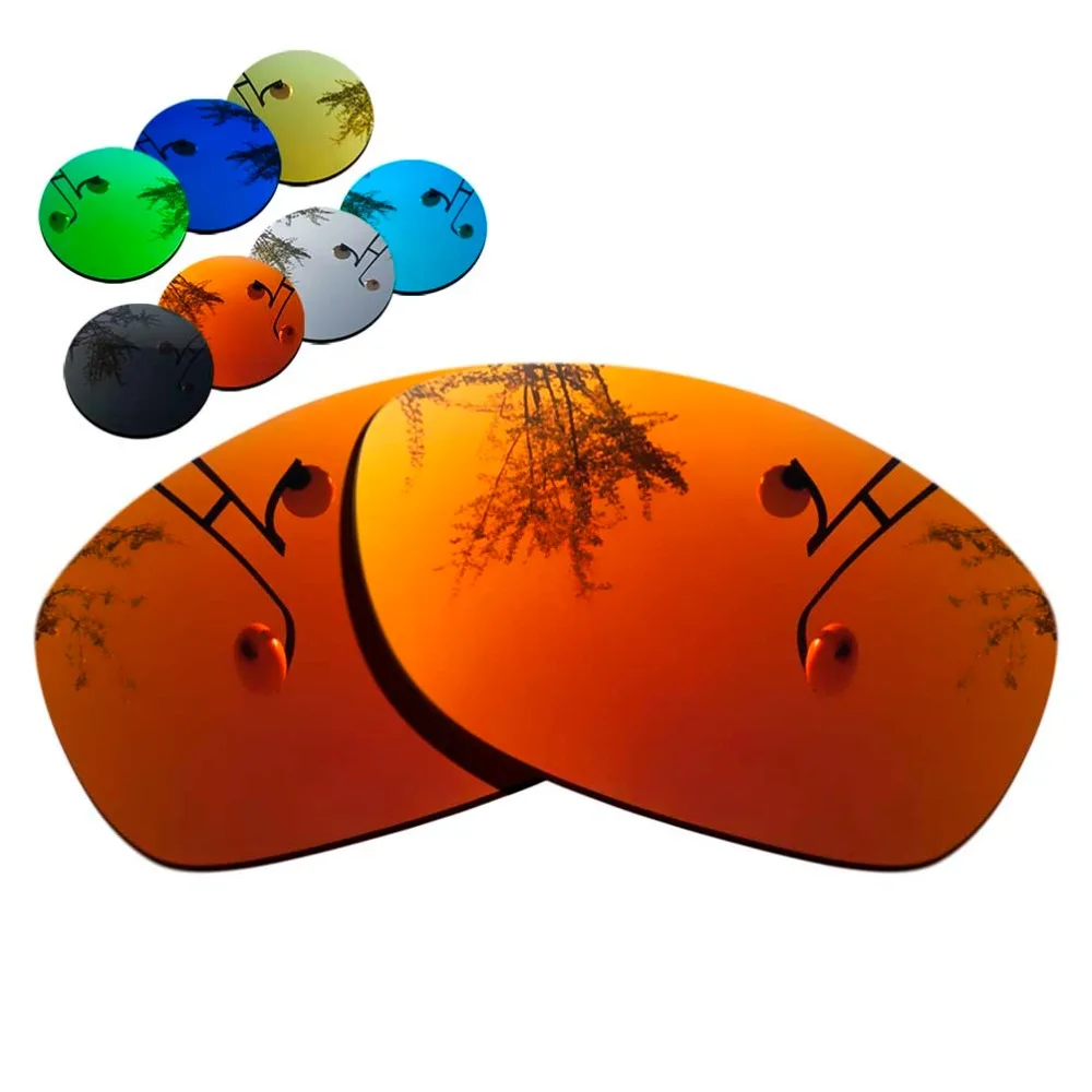 

100% Precisely Cut Polarized Replacement Lenses for Pit Bull Sunglasses Red Mirrored Coating Color- Choices