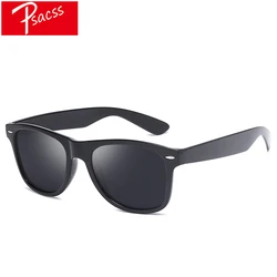 Psacss Polarized Vintage Sunglasses Men Retro Rivet High Quality Men's Sun Glasses Luxury Driving  Eyewear lentes de sol hombre