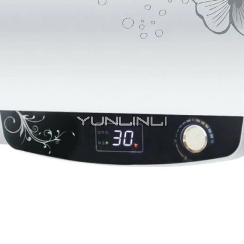 Calentador de agua eléctrico para el hogar, Unidad de calentamiento de agua eléctrica de 60L, Control por microordenador, A13