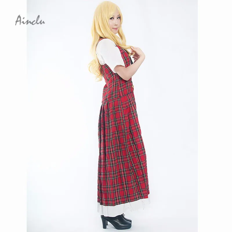 Ainclu Customize for adults Hot Sale Long School Uniform Axis Powers Hetalia Cosplay Costume Dress For Halloween Christmas