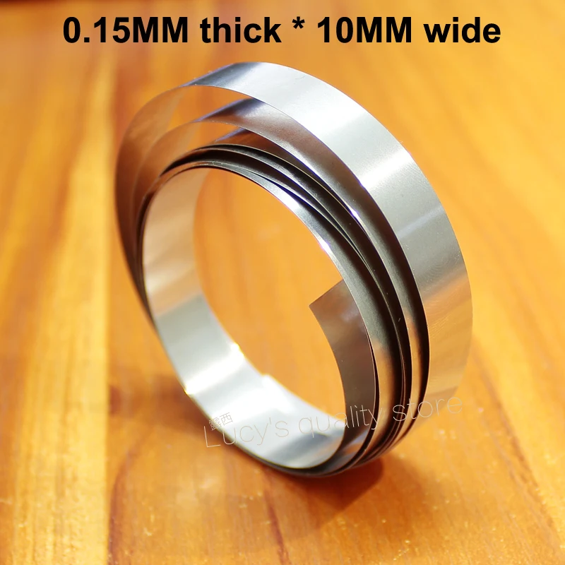 10 м/лот набор аккумуляторов Diy Никелированная Стальная полоса 18650 Соединительная пластина шириной 5 мм/6 мм/8 мм