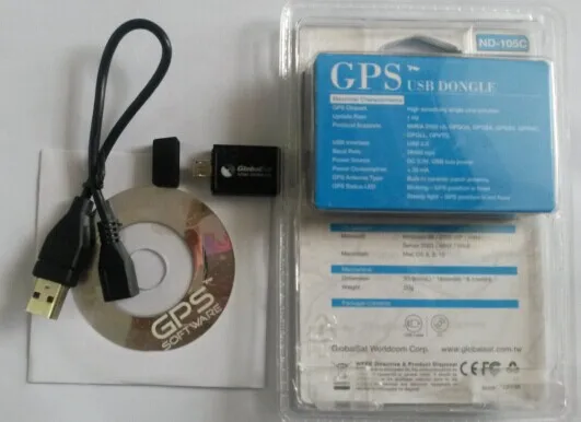 GlobalSat ND-105C invece ND-100S ricevitore GPS Dongle USB per laptop Notebook Tablet Computer Smart Phone 100% nuovo e originale