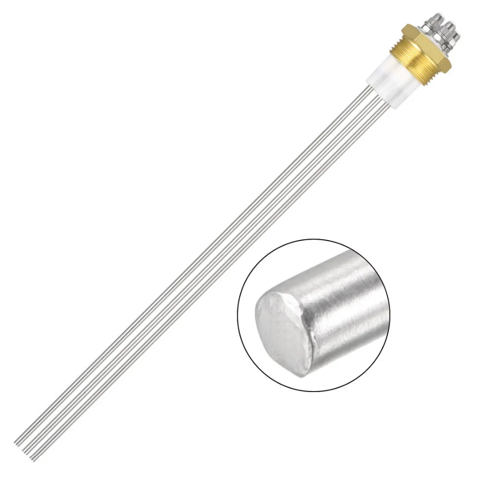 Imagem -04 - Uxcell G1inch Linha de Nível de Água 3-pin Sonda Eletrodo para Caldeira a Vapor Indicador de Líquido Piscina Menos do Que 200 Grau