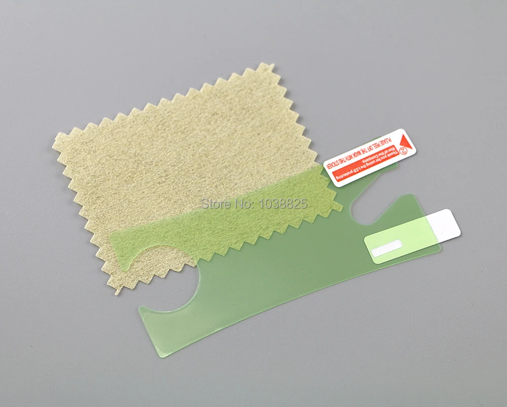 60 conjuntos para gameboy micro protetor de tela transparente capa filme protetor de tela lcd + pano limpo para gbm