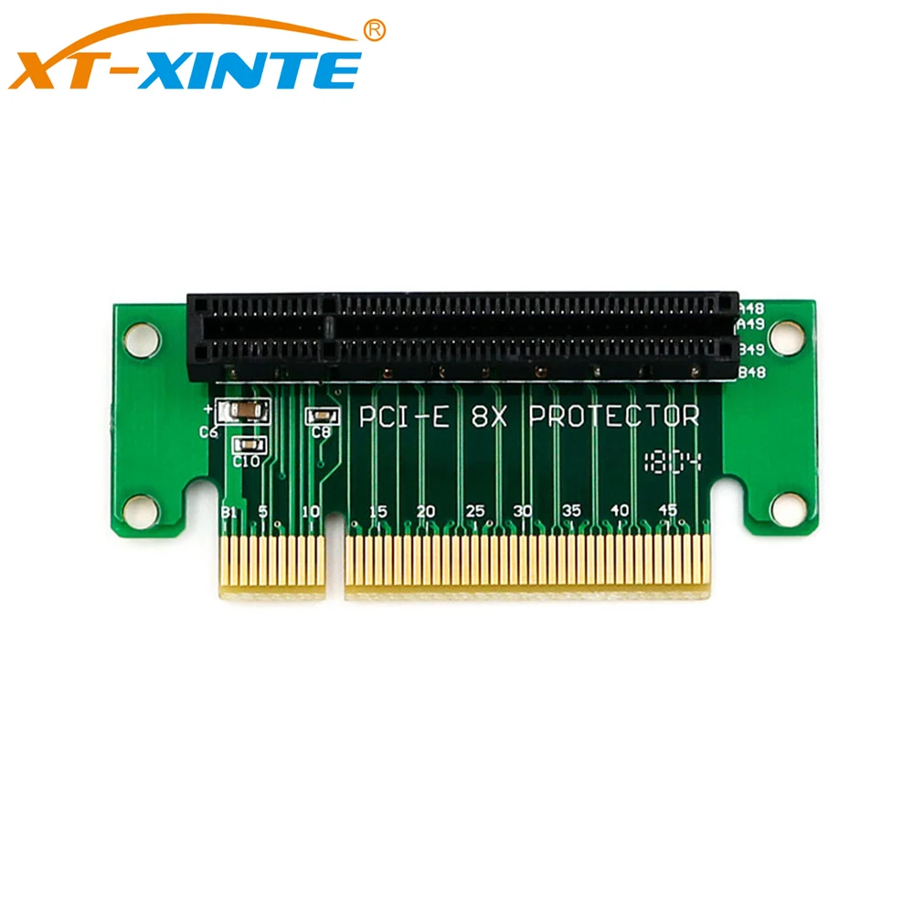 PCI-E PCI Express 8x 90 Degree Adapter Riser Card For 1U Computer Server PC Converter Expansion Card Components