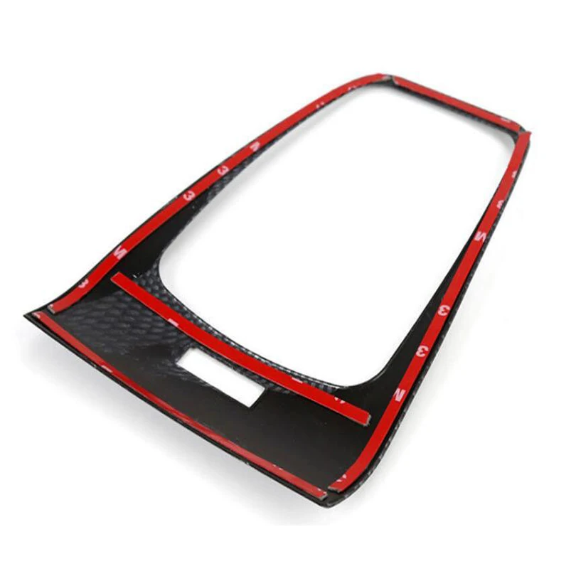 JXKaFa For Ford Fusion Mondeo 2013-2015 Car Interior Mouldings Gear Shift Panel Cover Trim Car Styling ABS Carbon Fiber Style