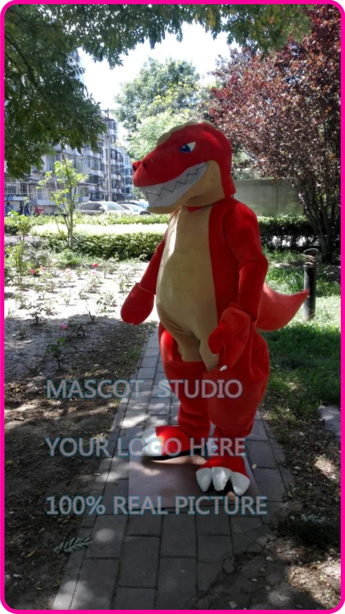 orange dinosaur mascot costume dragon custom fancy costume anime cosplay kits mascotte fancy dress carnival costume 41252