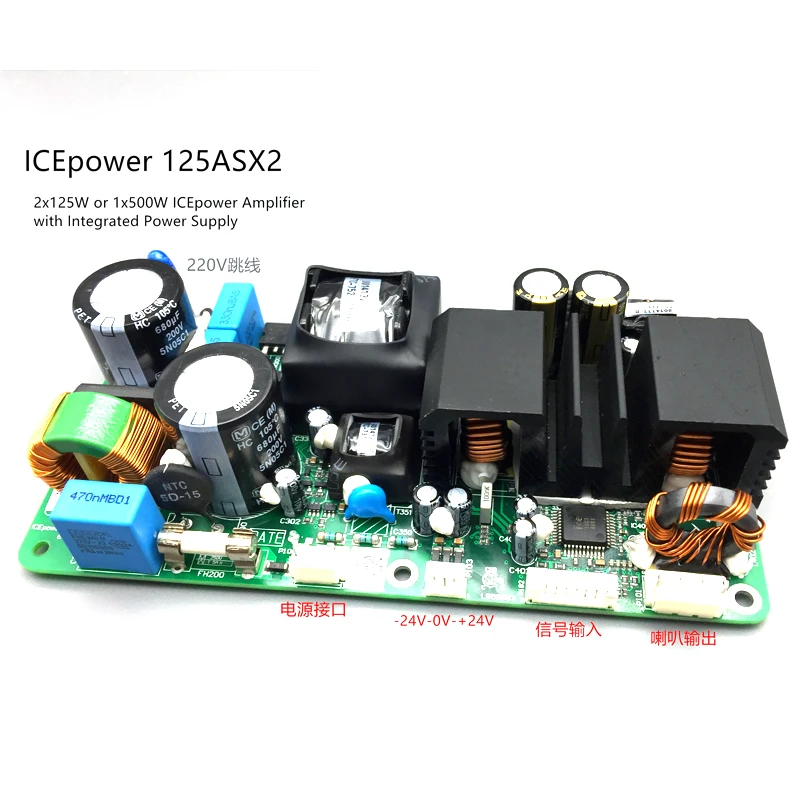 ICEPOWER ICE125ASX2 Dual Channel Digital Audio Power Amplifier Board