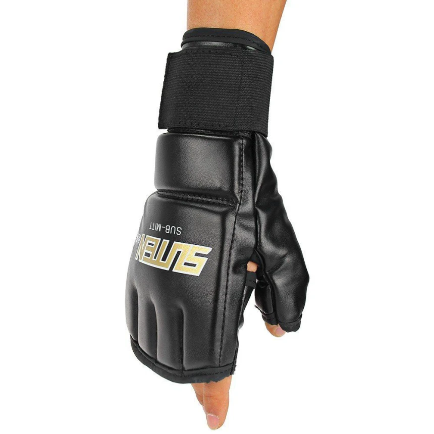 

Premium Boxing Sports Gloves Gifts 1 Pair Men Thai Training Punching Bag Half Mitts Sparring Boxing Gloves Gym