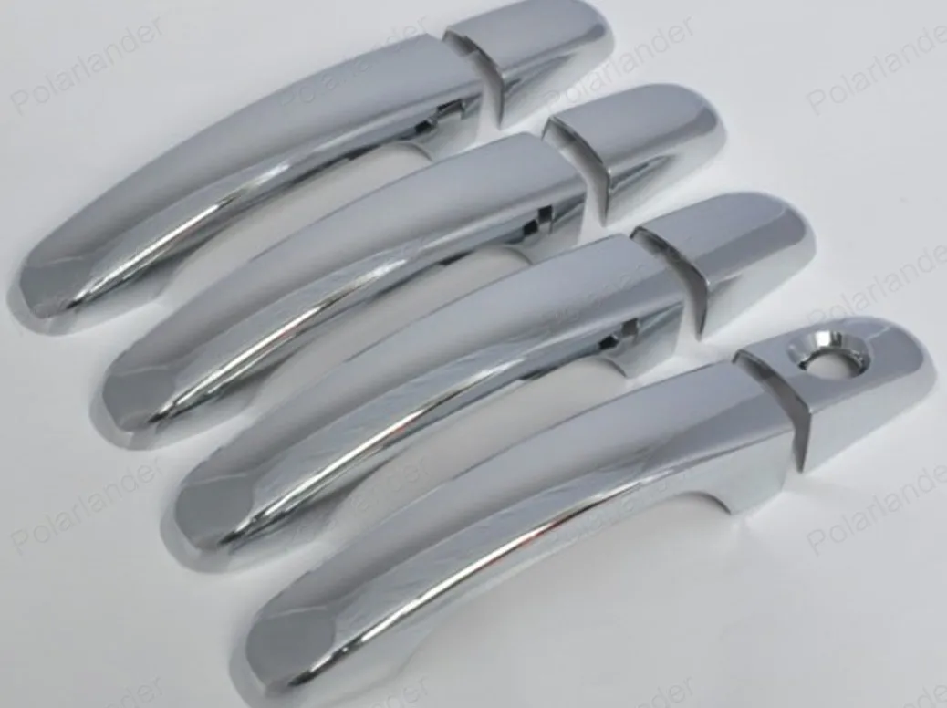 

Car Accessories Interior-door Handle Cover Chrome 4pcs/Lot Stainless steel trim Door Handle Cover For E/qunioxM\alibu 2005-2014