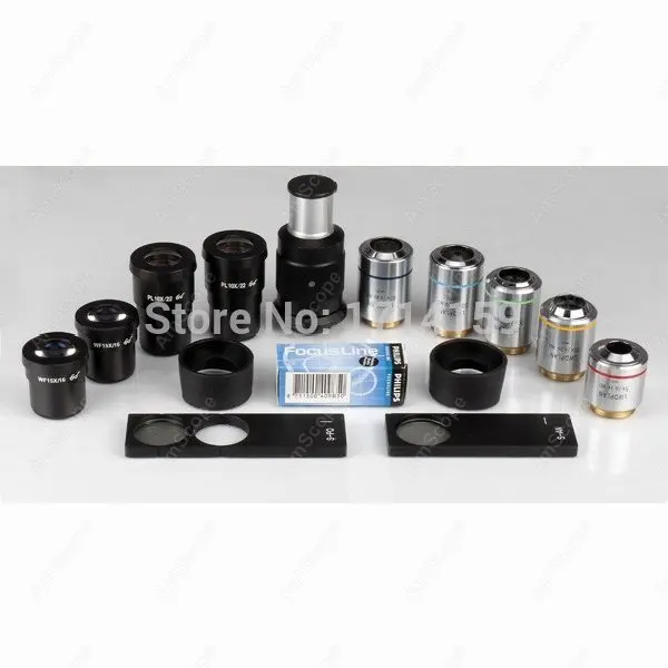 Microscopio metallurgico-AmScope Forniture 50X-2500X Bright & Darkfield Polarizzazione Microscopio Metallurgico + 10MP Fotocamera