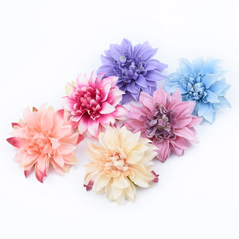 5/10 Stück künstliche Gerbera-Blütenköpfe, künstliche Blumen, Wanddekoration für Hochzeiten, Feste, Autos, Zuhause, Zimmer, Dekorationszubehör, Zierpflanzen für Blumentöpfe – Detail 5