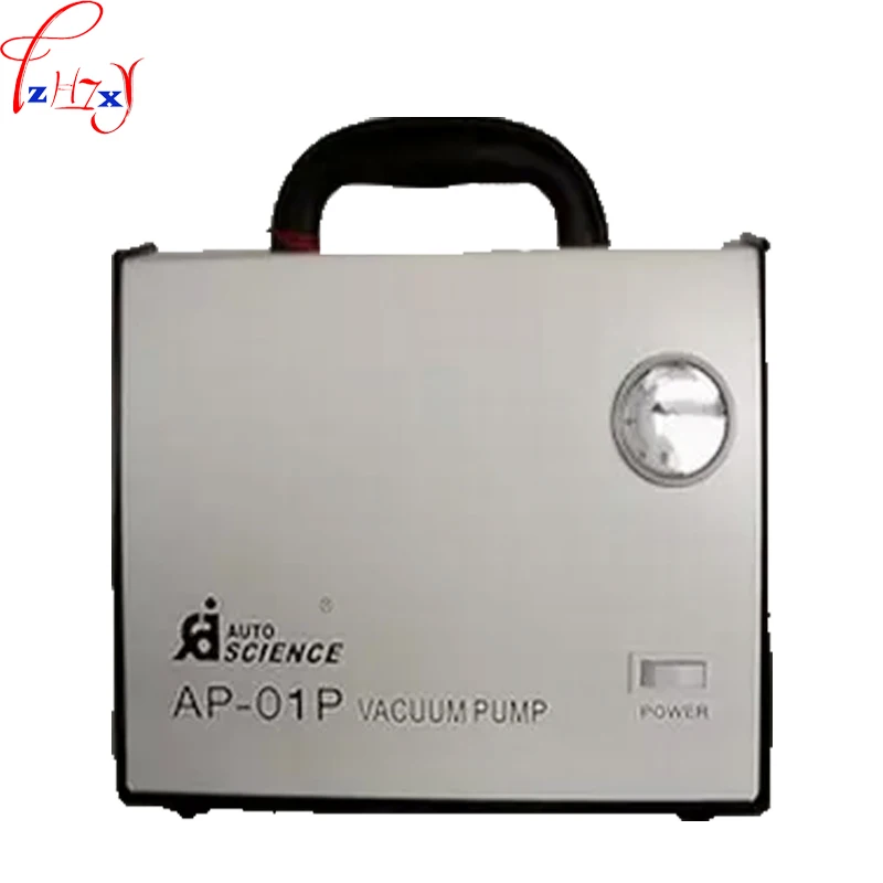 Oil-free diaphragm vacuum pump AP-01P laboratory liquid no oil vacuum pressure pump suction filter pump AC220V/50Hz