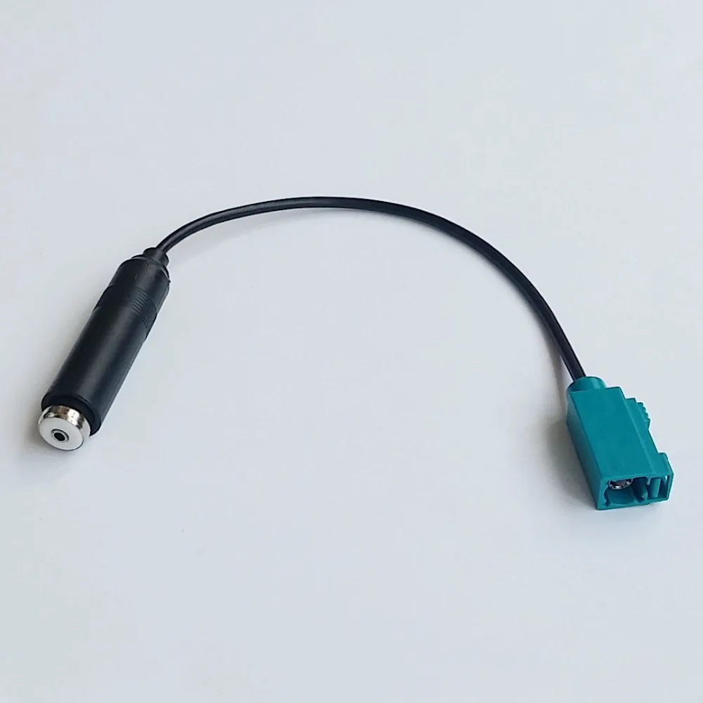 Car CD Player Radio ISO Antenna Cable Adaptor For Peugeot Citroen BMW Volkswagen Benz