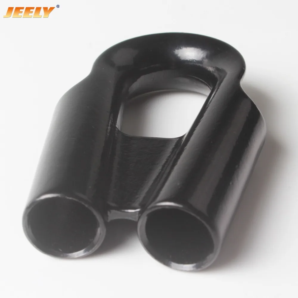 

JEELY 8MM/10MM/12MM/15MM/17MM Black Color Stainless Steel Tube Thimble For Winch Rope