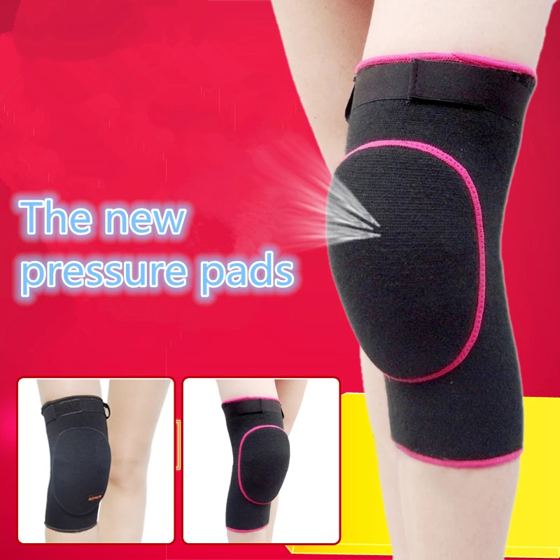 1 Pcs Sport Football Volleyball Dance Pressurize Knee Pads Knee Protector Support adult Safety Sport Knee Support