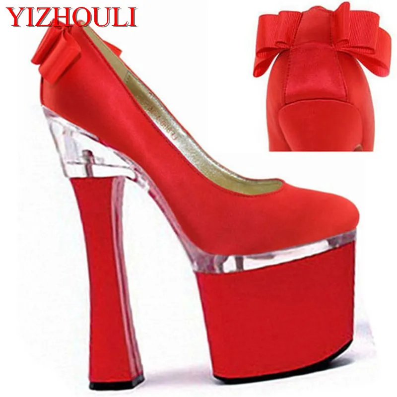 

18CM high nightclub shoes Big star with steel tube dancing shoes High with the lacquer that bake/single crystal shoes