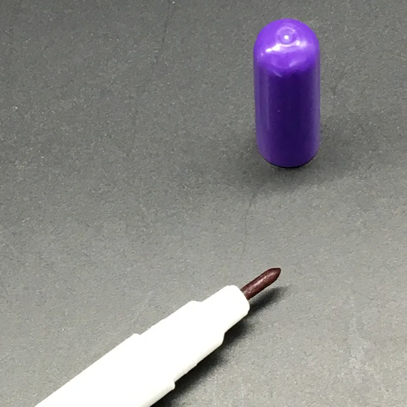 5pcs Purple Stitch Markers Soluble Cross Stitch Water Erasable Pens Grommet Textile Ink Marker Marking Pen for Patchwork Craft