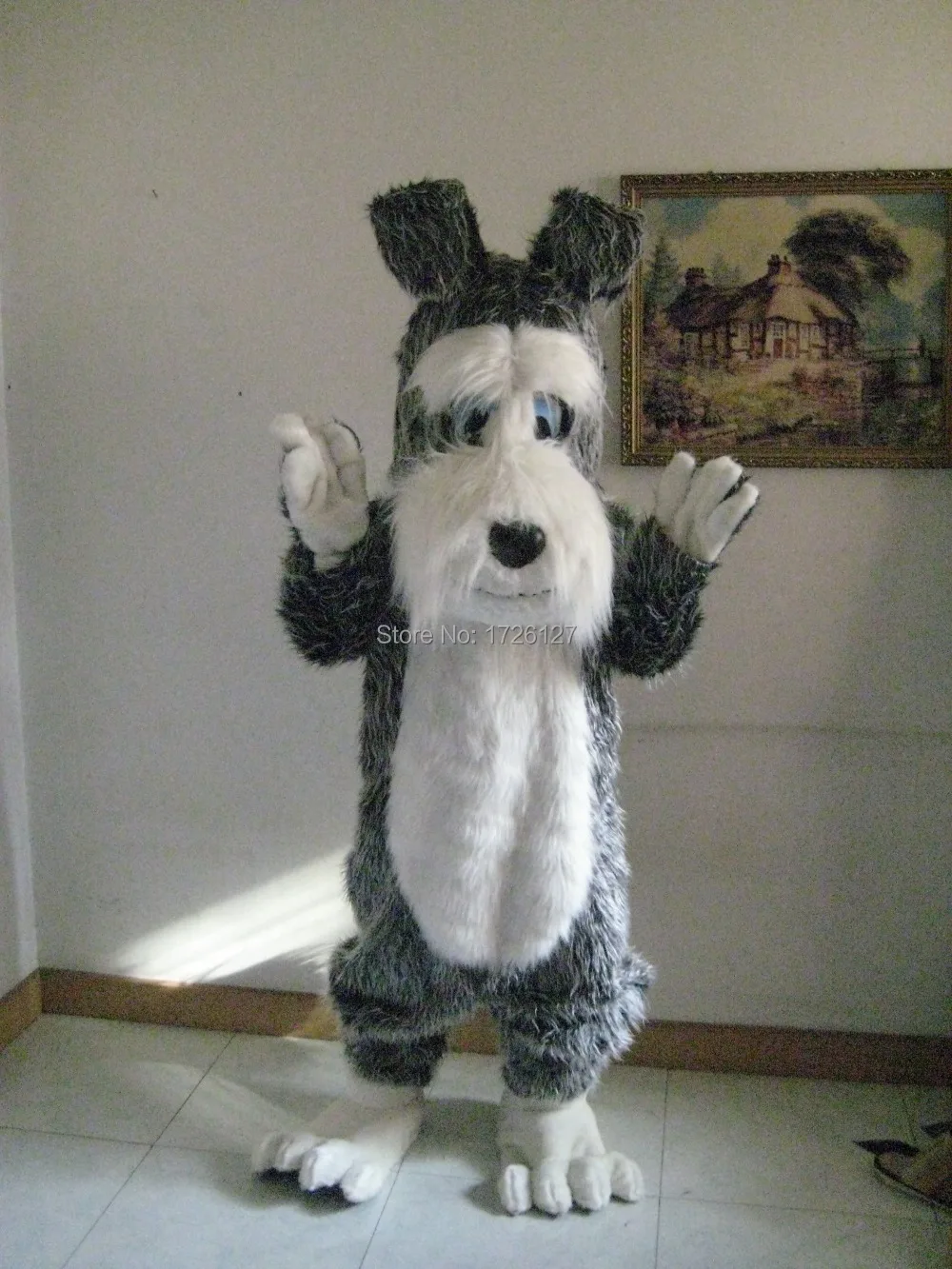 Disfraz de Mascota de peluche de perro Terrier, disfraz personalizado de anime, kits de cosplay, disfraz de Carnaval