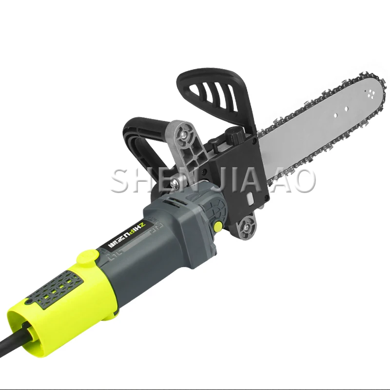 Chainsaw Bracket/Chainsaw Household Portable Logging Saw Electric Chain Saw 220V Small Multifunctional Woodworking Angle Saw 1PC