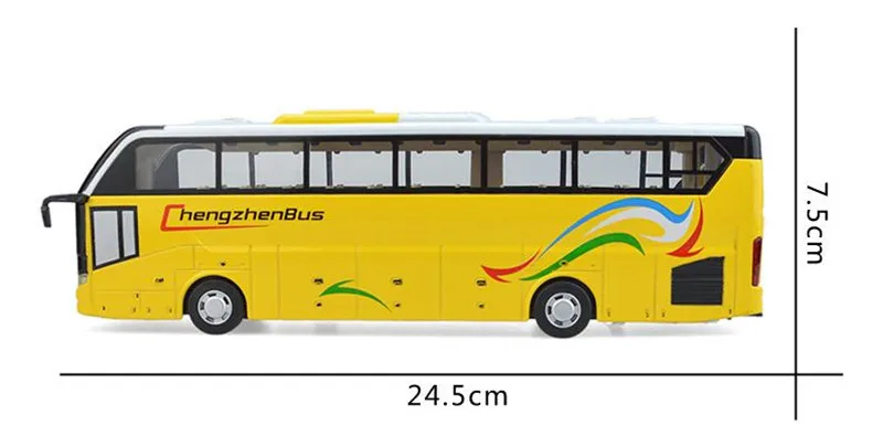 1:32 legierung bus modelle, ziehen und blinkende & musical, Große touristenbus, metall gießt druck, spielzeug fahrzeuge, freies verschiffen