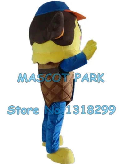 Sundae icecream boy mascot costume ice cream custom cartoon character cosply adult size carnival costume SW3071